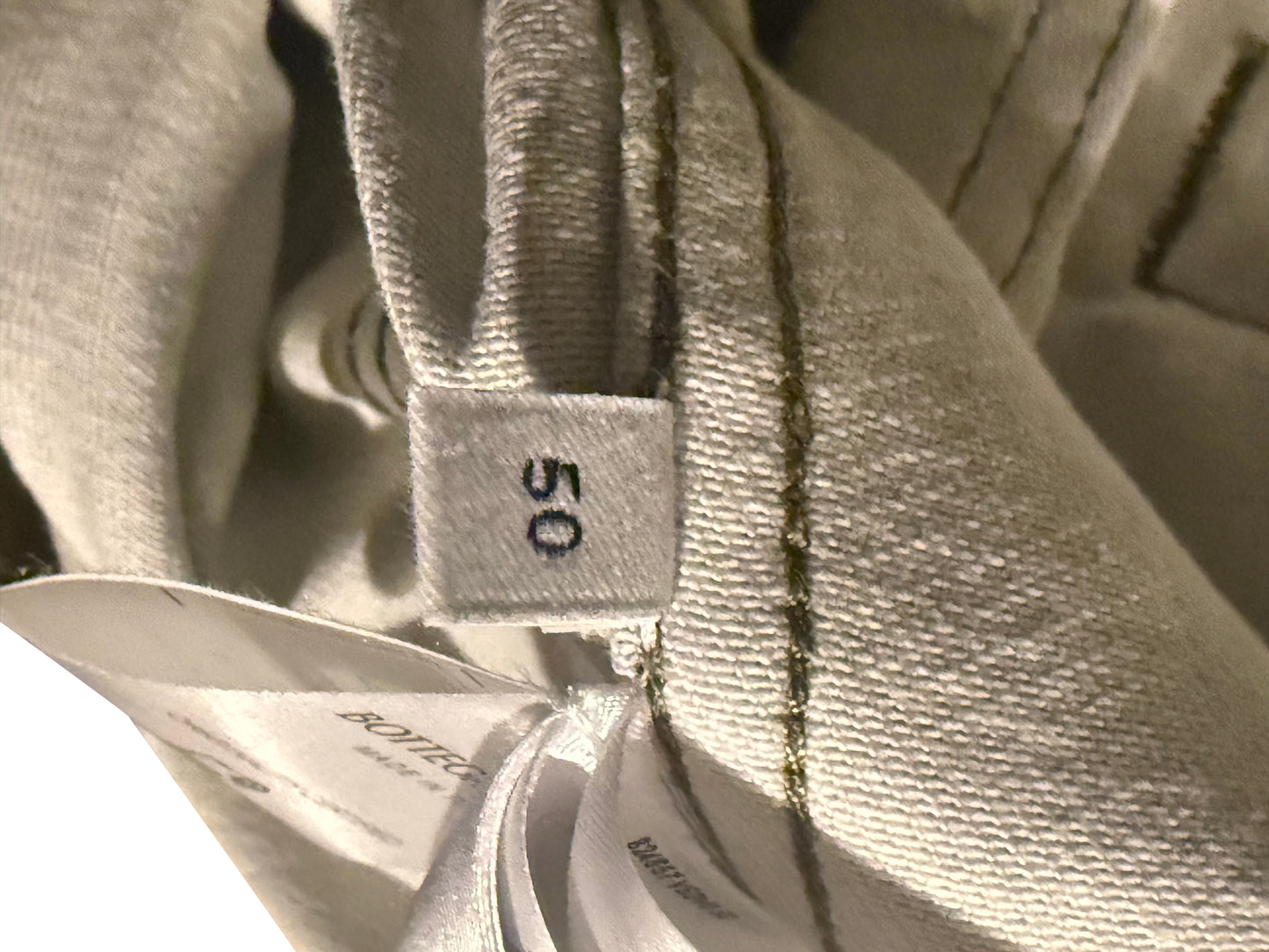 Bottega Veneta Olive Workwear Utility Jacket Size 50