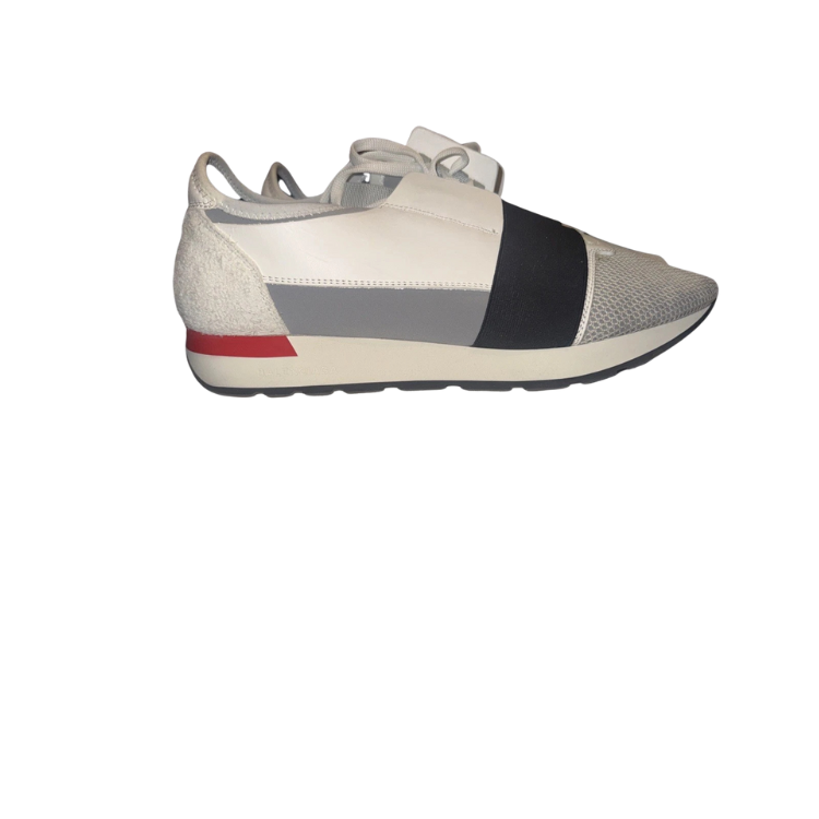 Balenciaga Race Runner Multi Material Sneakers Size 10 Men's