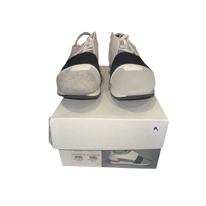 Balenciaga Race Runner Multi Material Sneakers Size 10 Men's