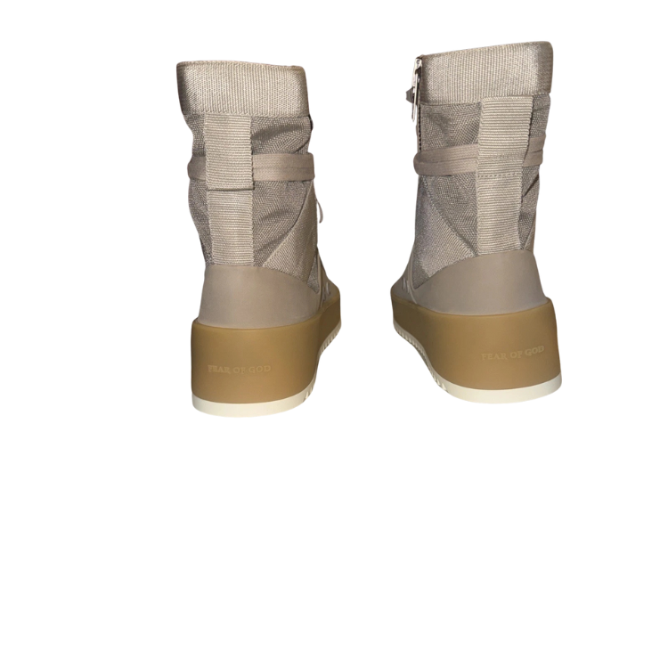 Fear of God Grey Jungle High Top Sneakers Size 42