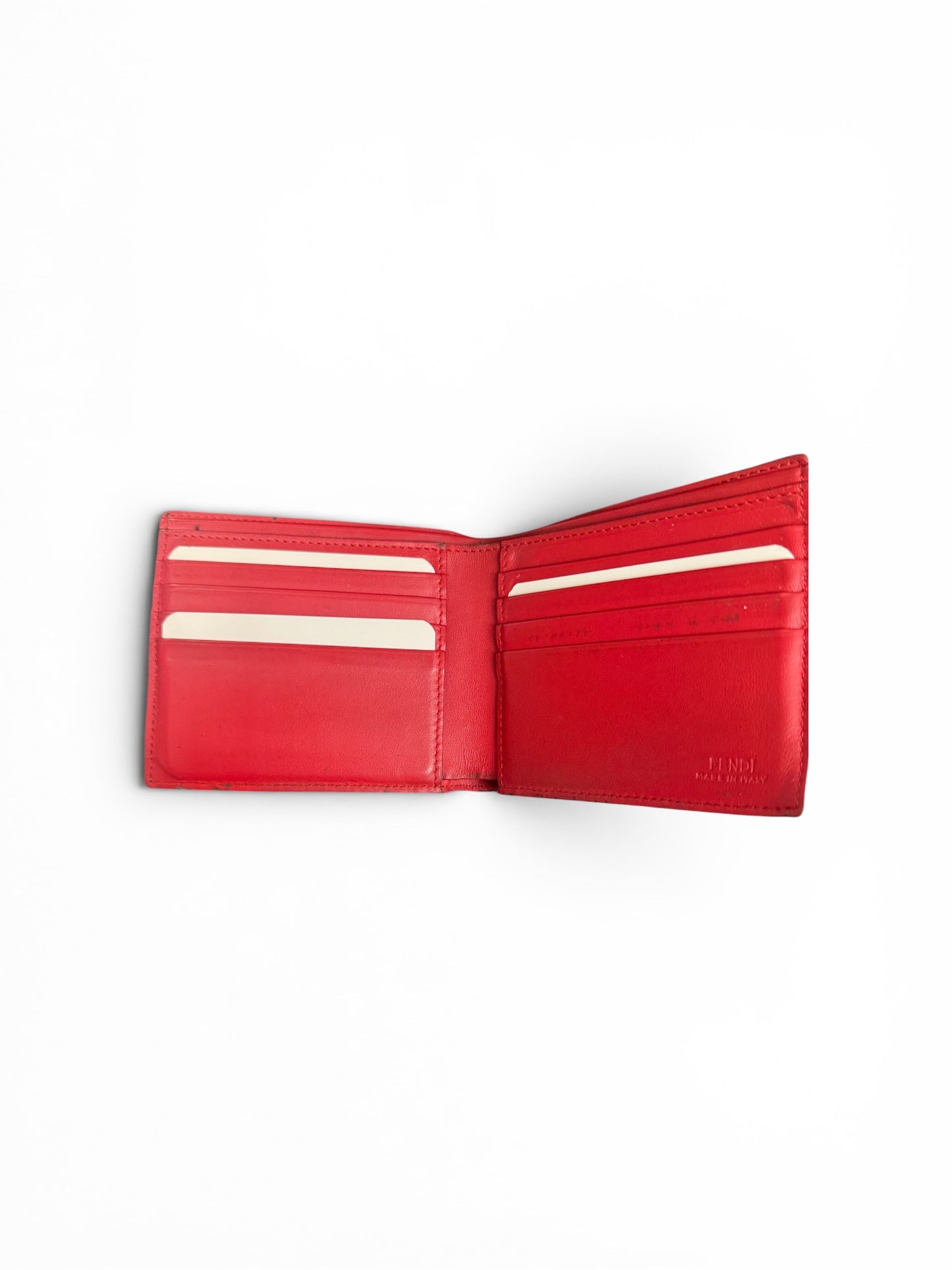 Fendi Monster Eyes Leather Wallet â€“ Black