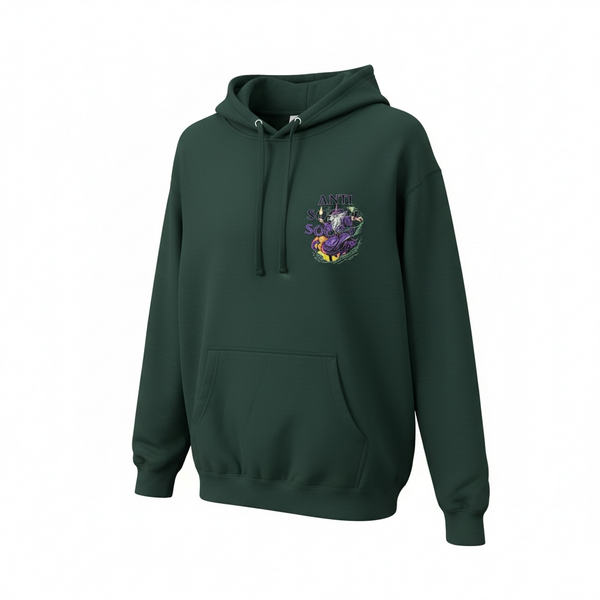 Anti Social Social Club "Slay Till Death" RuneScape Skotizo Hoodie Brand New Size L