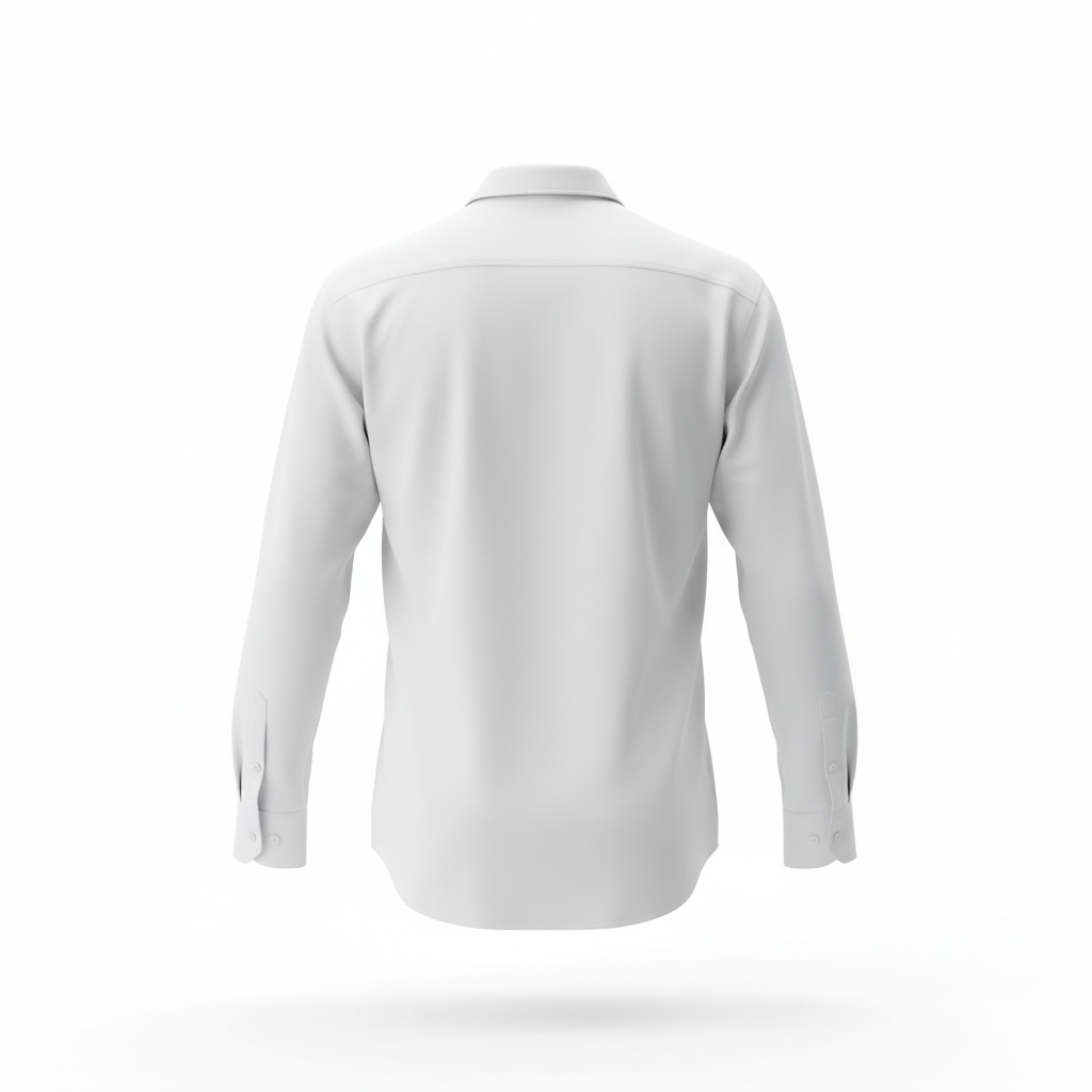 Moschino White Button-Up Shirt Big Logo Print Menâ€™s Designer Long Sleeve NEW