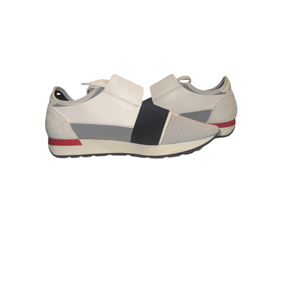 Balenciaga Race Runner Multi Material Sneakers Size 10 Men's
