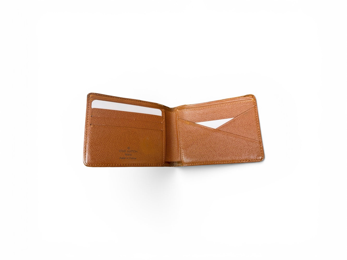 Louis Vuitton Monogram Canvas Bi-Fold Wallet Brown