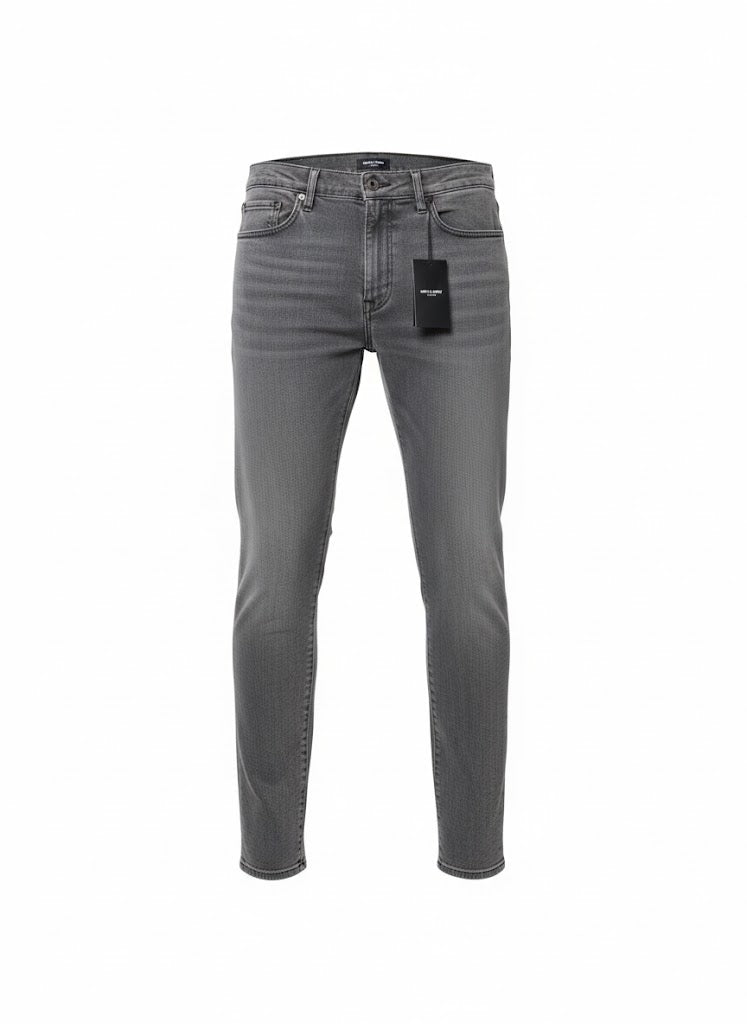 Saint Laurent Paris Grey Skinny Stretch Jeans Slim Fit Denim