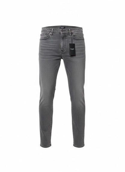 Saint Laurent Paris Grey Skinny Stretch Jeans Slim Fit Denim