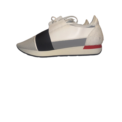 Balenciaga Race Runner Multi Material Sneakers Size 10 Men's