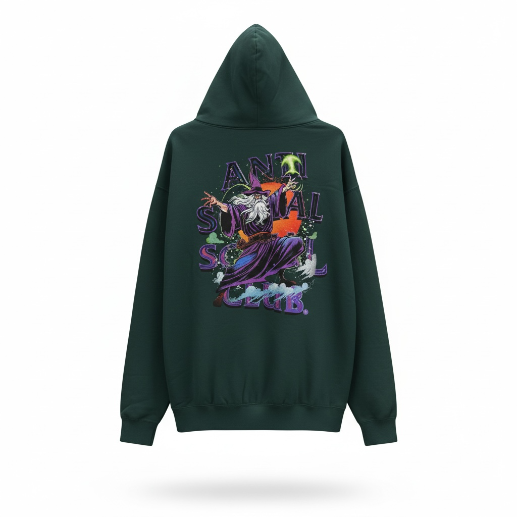 Anti Social Social Club "Slay Till Death" RuneScape Skotizo Hoodie Brand New Size L