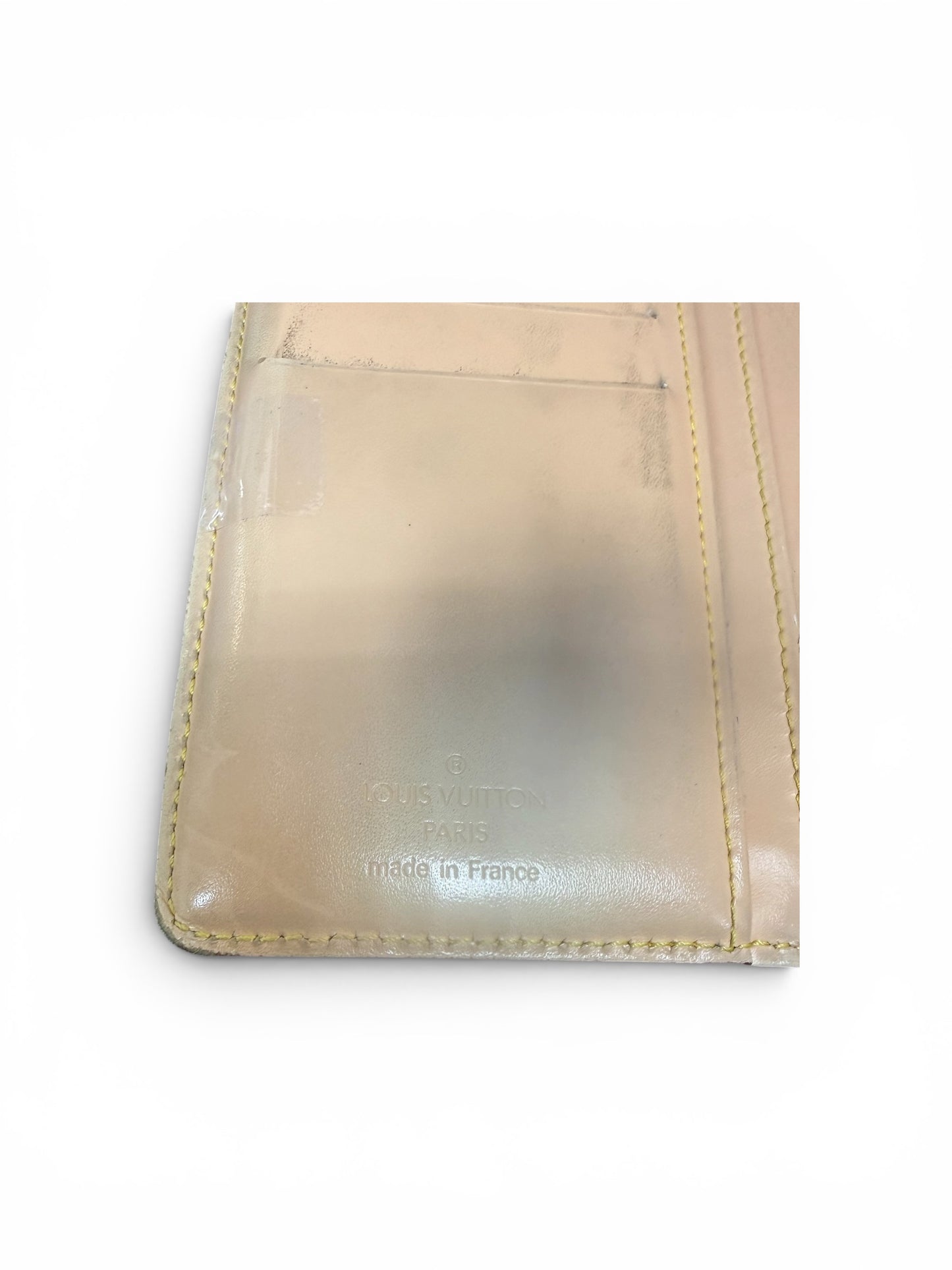 Louis Vuitton x Takashi Murakami Monogram Multicolore French Purse Clasp Wallet Black