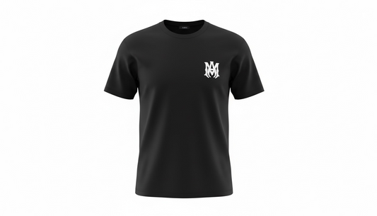 Amiri Black Logo T-Shirt Small Chest Logo Tee Men’s NEW