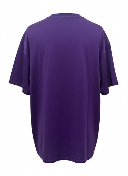 Givenchy Paris “RARE” Patch Oversized T-Shirt Purple Size Medium