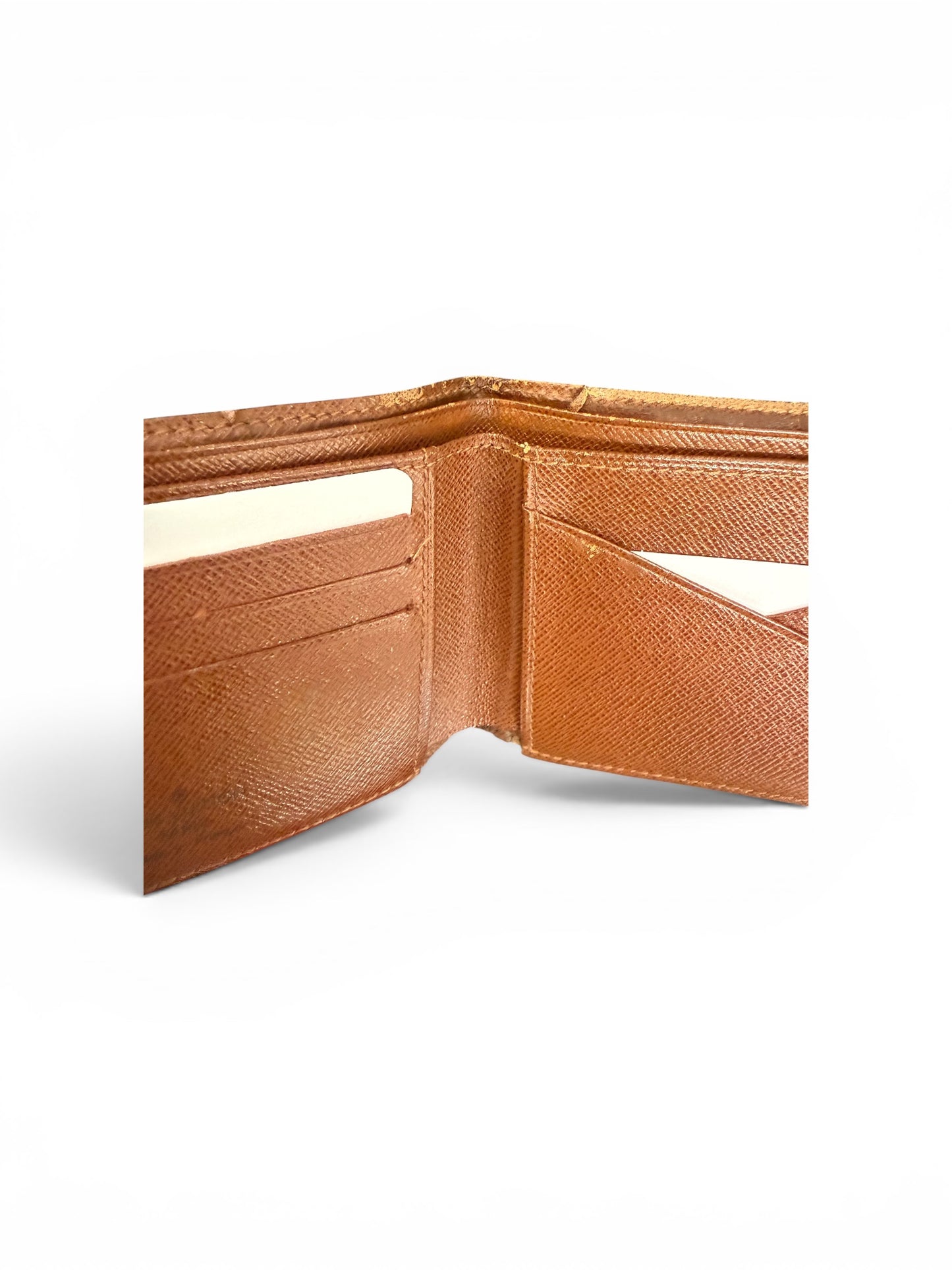 Louis Vuitton Monogram Canvas Bi-Fold Wallet Brown