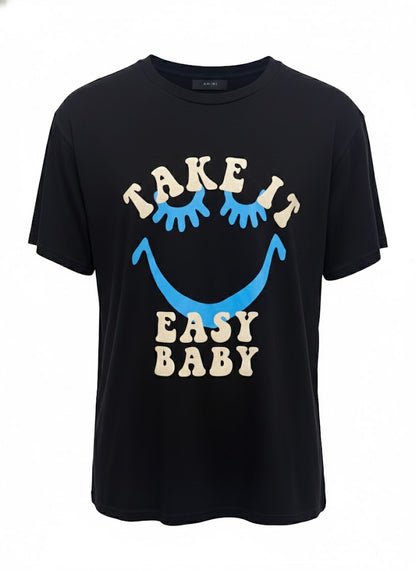AMIRI Take It Easy Baby Graphic T-Shirt Black