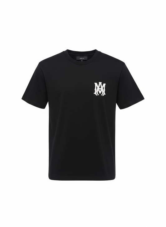 AMIRI Black Logo T-Shirt (Chest Monogram)