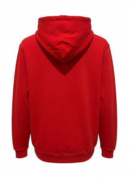 Givenchy Paris Signature Hoodie Red Embroidered Pullover Sweatshirt Size Medium