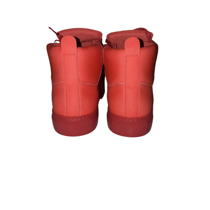 Balenciaga Arena Red Lambskin High-Top Sneakers Size 43