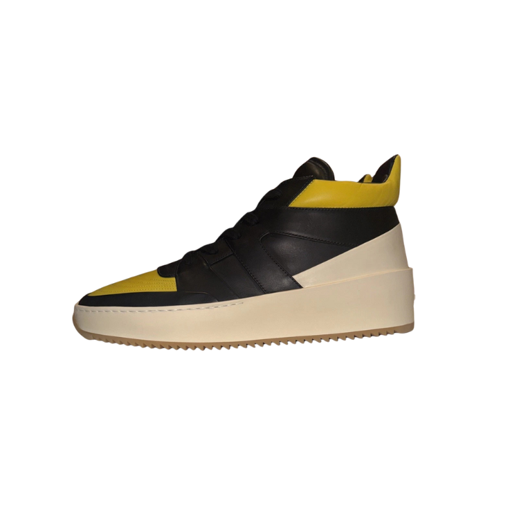 Fear of God Basketball Mid 'Yellow Black' Sneakers Size 43 (Men's 10)