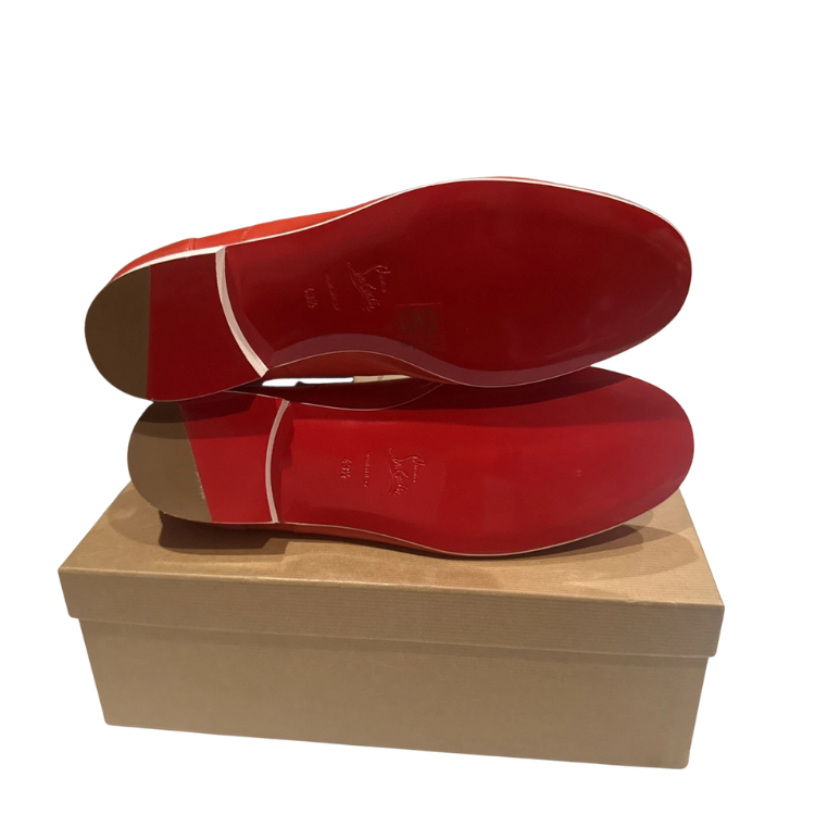 Christian Louboutin Alfred Flat Nappa Leather Oxfords Size 43.5 brand new!