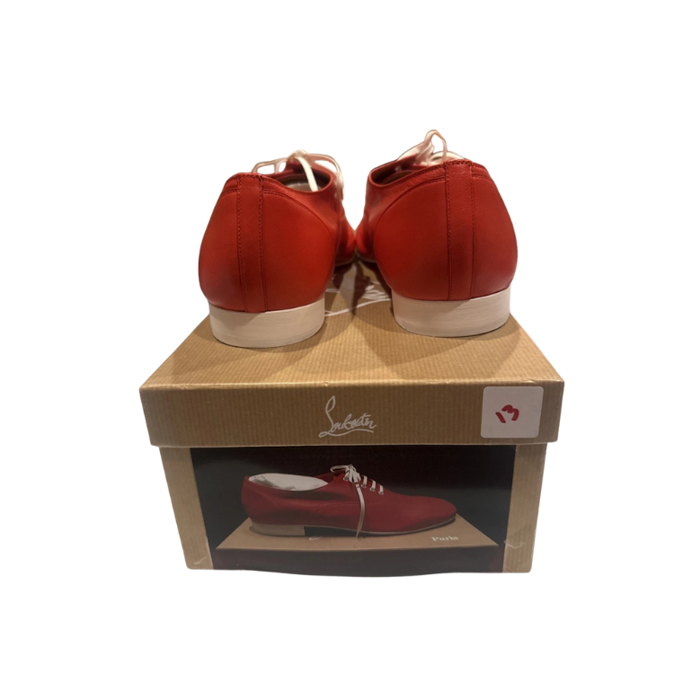 Christian Louboutin Alfred Flat Nappa Leather Oxfords Size 43.5 brand new!