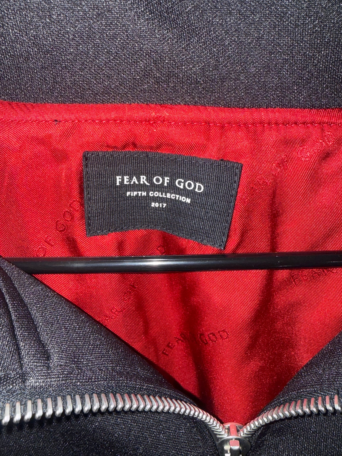 Fear of God Full-Zip Jacket – 2017 collection Size Large