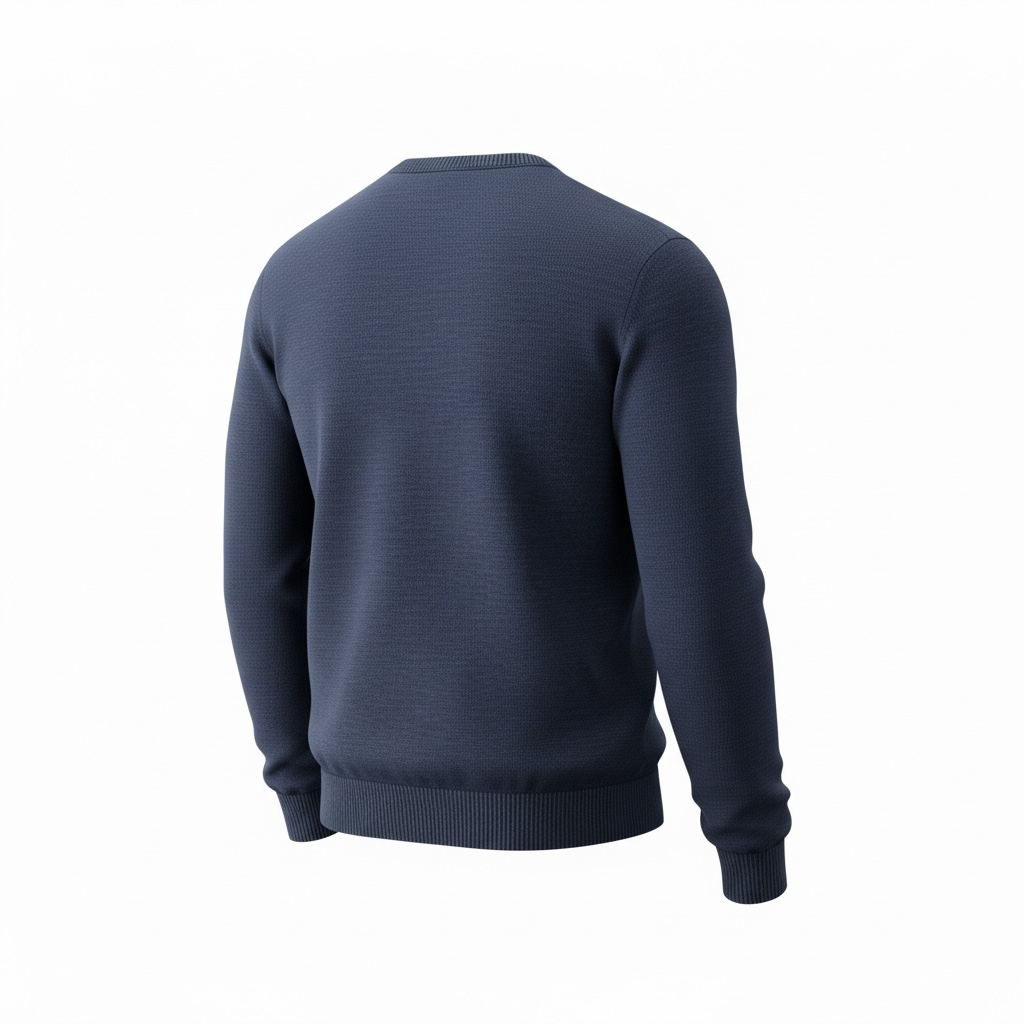 Louis Vuitton Patch Crewneck Sweater Blue Size Large
