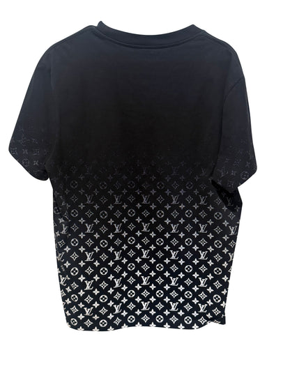 Louis Vuitton Black Monogram Gradient T-Shirt size XXL