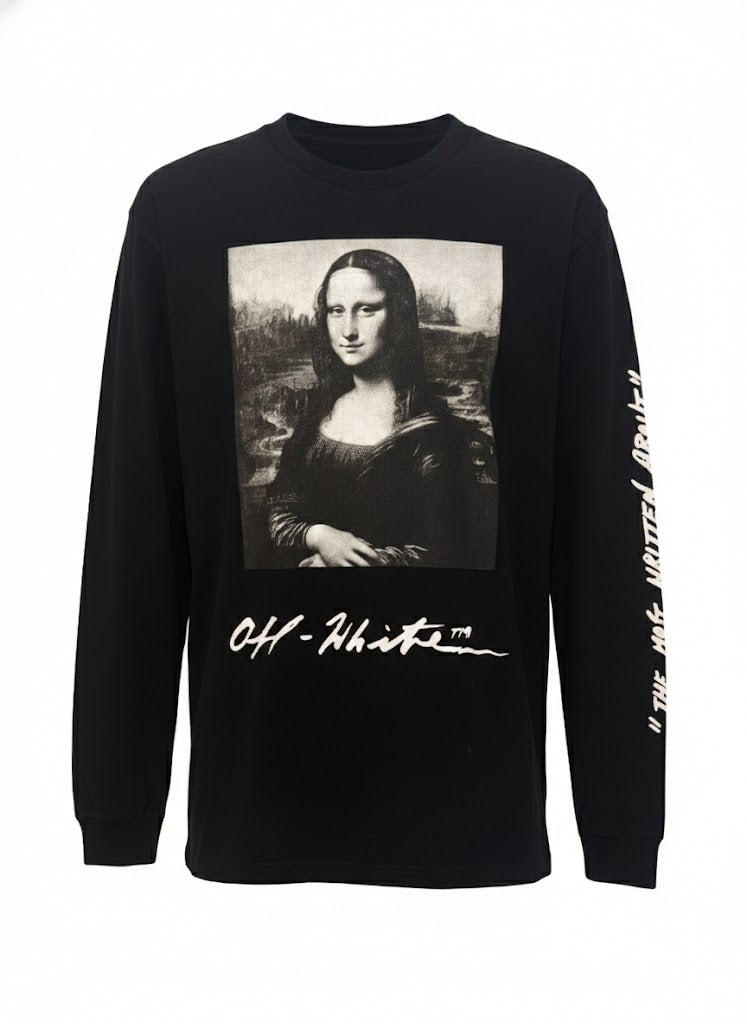 Off-White c/o Virgil Abloh Mona Lisa Long Sleeve Shirt Black