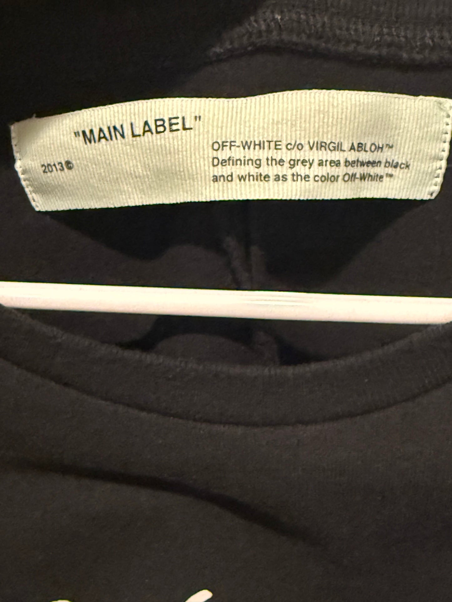 Off-White c/o Virgil Abloh Mona Lisa Long Sleeve Shirt Black