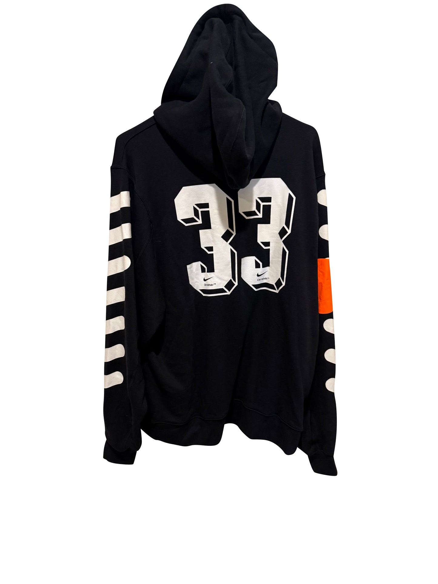 Off-White x Nike NRG Hooded Sweatshirt Black Size Large