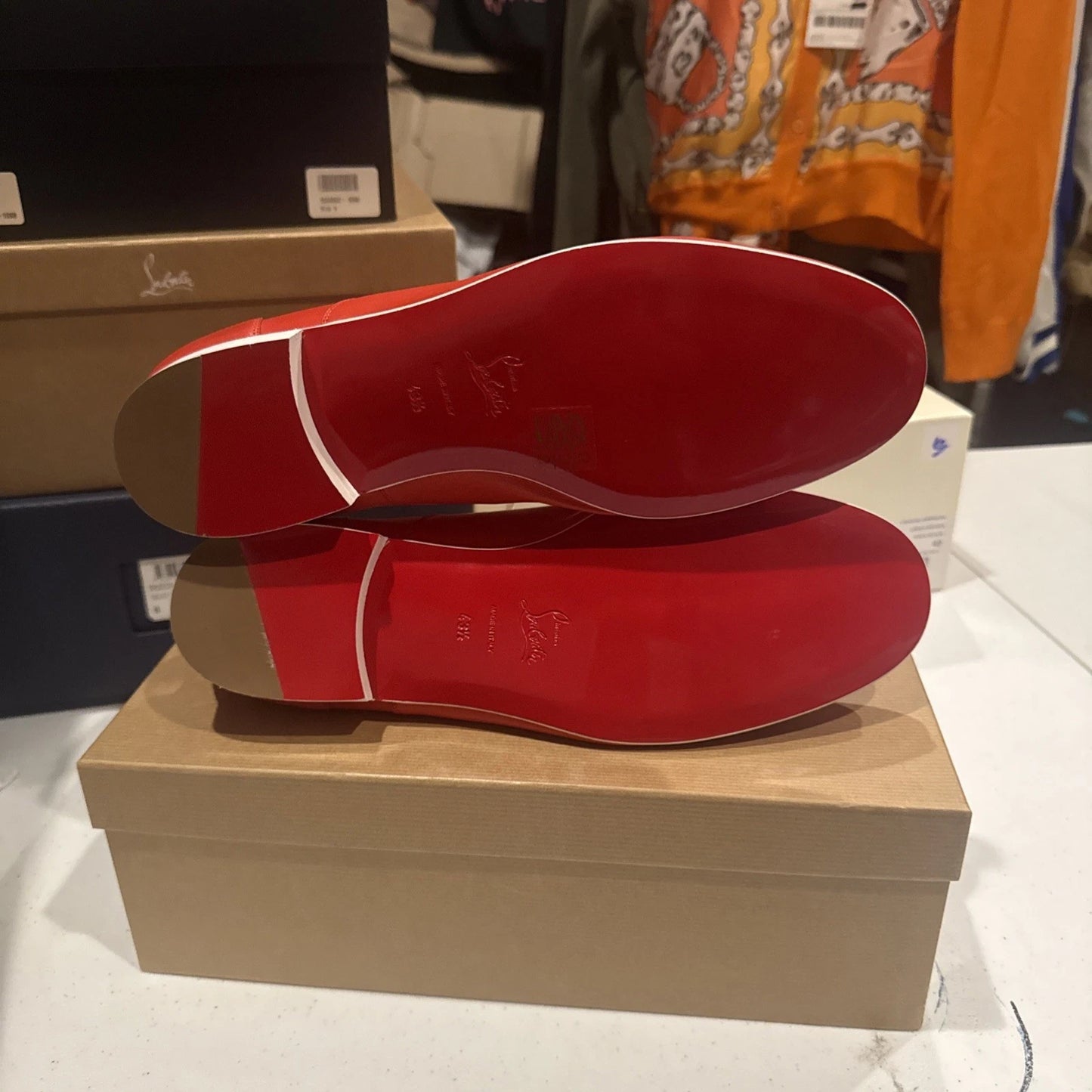 Christian Louboutin Alfred Flat Nappa Leather Oxfords Size 43.5 brand new!