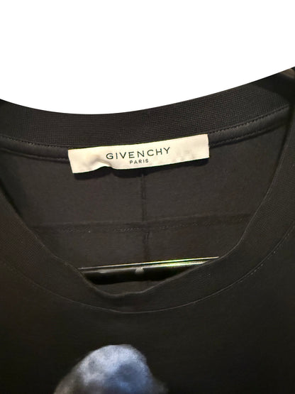 Givenchy Shark Graphic Black T-Shirt Size Medium