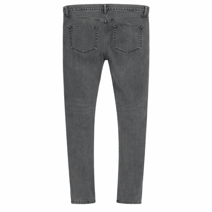 Saint Laurent Paris Grey Skinny Stretch Jeans Slim Fit Denim